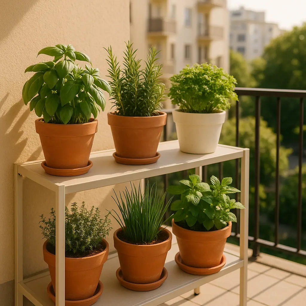 Best Herbs for a Sunny Balcony Garden